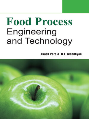 cover image of Food Process Engineering and Technology